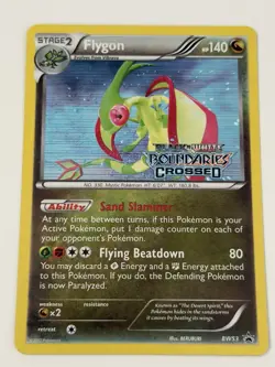 Flygon (Prerelease) Holo Promo Black and White BW53 LP x1 AND ONE BONUS CARD! - Image 1