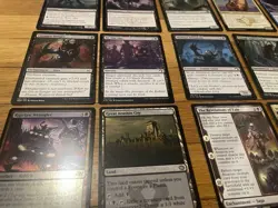 Black MTG Cards Lot Rare, Foil, Land, And More Magic The Gathering Cards! - Image 3