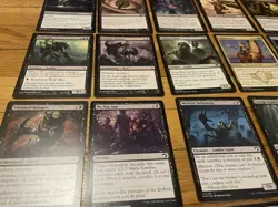 Black MTG Cards Lot Rare, Foil, Land, And More Magic The Gathering Cards! - Image 4