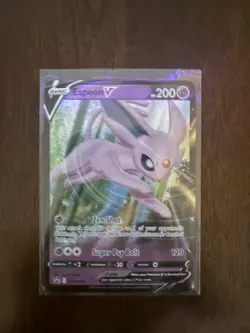Pokemon TCG Espeon V Promo SWSH: Sword & Shield Promo Cards SWSH201 | NM - Image 1