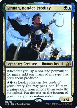 Kinnan, Bonder Prodigy #192 *Foil* (NM) Prerelease Cards (PRE) MTG - Image 1