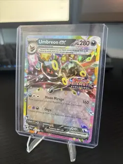 Umbreon ex - (Prismatic Evolutions Stamp) 060/131 Miscellaneous Cards & Products - Image 3