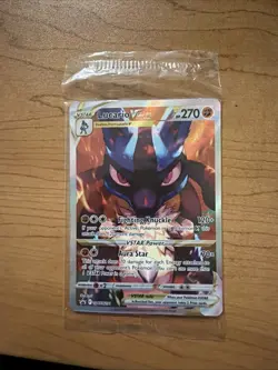 Lucario VSTAR SWSH291 SWSH: Sword & Shield Promo Cards Holo - Image 1
