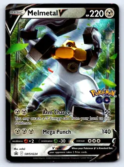 Melmetal V Holo Promo SWSH: Sword & Shield Promo Cards SWSH224 NM - Image 1