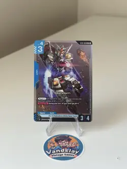 Gundam ST01-001 LR Gundam Card Game Near Mint - Image 1