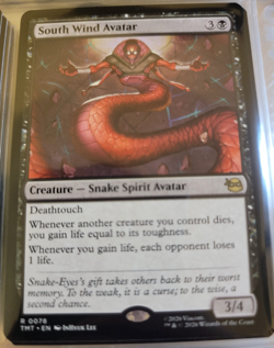 South Wind Avatar # 78 - TMNT - TMT - MTG Game Rare Cards Magic The Gathering - Image 1