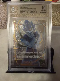 Vegito Energy Marker Promo E-02 Dragon Ball Super Card Game Fusion World BGS 10 - Image 4