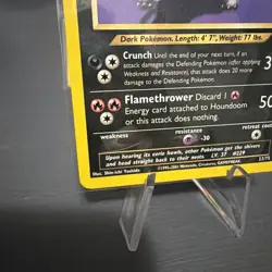 Houndoom 23/75 Neo Discovery Regular Pokemon Card LP Condition - Image 3