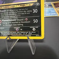 Houndoom 23/75 Neo Discovery Regular Pokemon Card LP Condition - Image 5