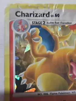 Charizard 1/99 (Cracked Ice Holo) - Miscellaneous Cards & Products - DMG - Image 2