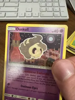 Duskull 83/236 - Cosmic Eclipse - Common NM- CRIMP ERROR CARD! - Image 2