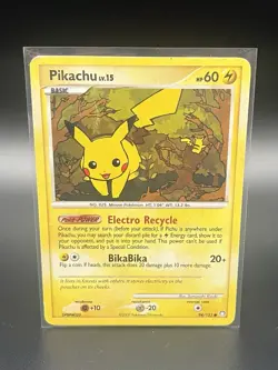 Pikachu 94/123 2007 Mysterious Treasures Pokemon Card - Image 1