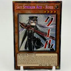 Sky Striker Ace - Roze RA05-EN133 1st Edition Starlight Rare Yugioh! - Image 1