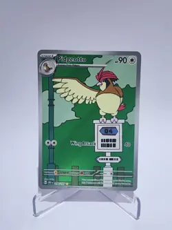 Pidgeotto NM 208/197 Holo Obsidian Flames Pokemon Illustration Rare - Image 1