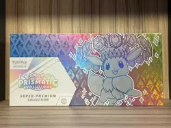 Pokemon TCG Prismatic Evolutions SPC Super Premium Collection (Slight Rip) - Image 1
