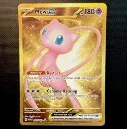 Pokemon TCG Mew ex 205/165 SV 151 Hyper Rare Holo English - Image 1