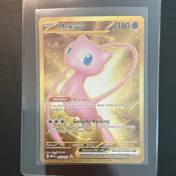 Pokemon TCG Mew ex 205/165 SV 151 Hyper Rare Holo English - Image 4