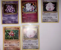 Pokemon Evolutions Holo Lot 5 Cards All LP-MP Condition - Image 1