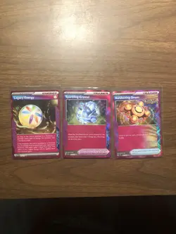 Pokemon Ace Spec Lot Of 3. Sparkling Crystal, Legacy Energy, Awakening Drum - Image 1