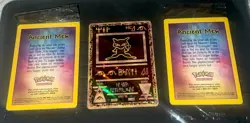 3 Pokemon Ancient Mew - 2 Sealed and 1 Opened, Unplayed Card. 3 total Mew! - Image 2