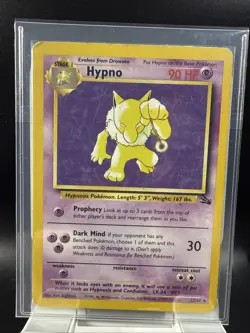 1999 Pokemon Hypno - Non-Holo Rare 23/62 - Image 1