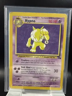 1999 Pokemon Hypno - Non-Holo Rare 23/62 - Image 2