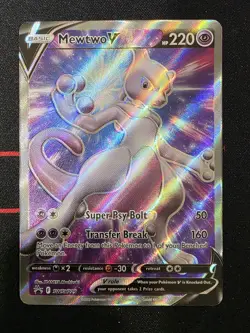 Pokemon TCG: Mewtwo V SWSH229 Promo SWSH: Sword & Shield NM - Image 1