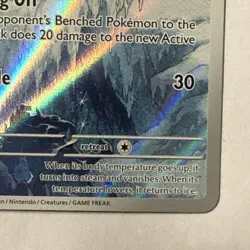 Pokemon Cryogonal 111/086 Illustration Rare SV: Black Bolt Full Art NM - Image 4