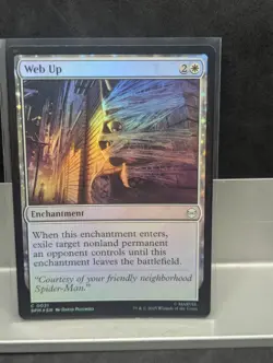 Web Up FOIL X1 NM Marvel's Spider Man MTG - Image 1