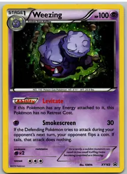 Weezing XY163 Holo Promo XY Promo Pokemon Holo - Image 1