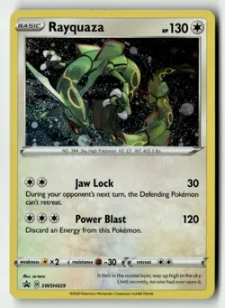 Rayquaza - SWSH029 - SWSH: Sword & Shield Promo Cards (SWSD) Holo Pokemon - Image 1