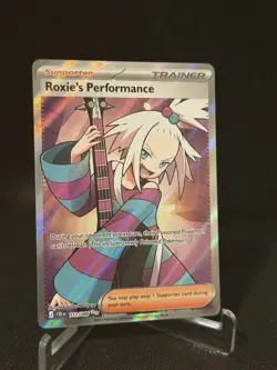 Pokemon TCG Roxie's Performance - 112/086 - ME04: Chaos Rising Near Mint - Image 1