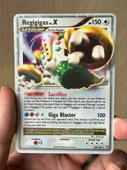 REGIGIGAS Lv.X 100/100 Stormfront HOLO rare NON-TIN Pokemon TCG card NM - Image 3