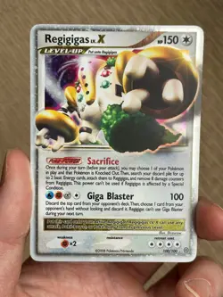 REGIGIGAS Lv.X 100/100 Stormfront HOLO rare NON-TIN Pokemon TCG card NM - Image 4