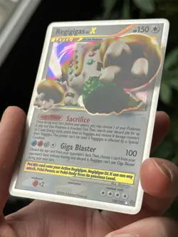 REGIGIGAS Lv.X 100/100 Stormfront HOLO rare NON-TIN Pokemon TCG card NM - Image 5