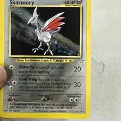 Pokemon Skarmory Holo Rare Neo Genesis 13/111 LP - Image 3