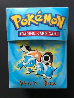 Blastoise Deck Box Pokemon Cards Holder WOTC Original Wizards Ultra Pro 1999 - Image 1