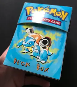 Blastoise Deck Box Pokemon Cards Holder WOTC Original Wizards Ultra Pro 1999 - Image 4