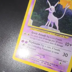 Nintendo Pokemon TCG Espeon 20/75 Neo Discovery Rare Eng Regular Unlimited - Image 3