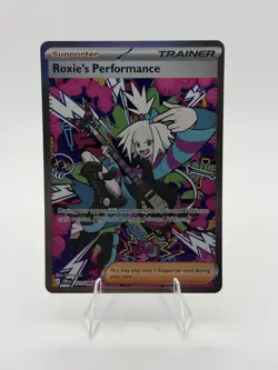 Roxie’s Performance 121/086 Chaos Rising Special Illustration Rare Pokemon TCG - Image 1