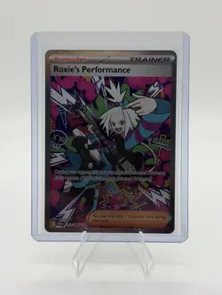 Roxie’s Performance 121/086 Chaos Rising Special Illustration Rare Pokemon TCG - Image 3