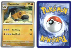 HIPPOWDON (MASTER BALL PATTERN) 053/131 Common Prismatic Evolutions NM - Image 1
