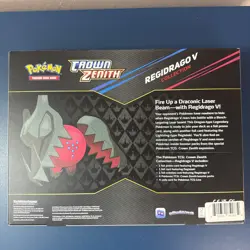 NEW FACTORY SEALED Pokemon TCG Crown Zenith Regidrago V Collection - Image 2