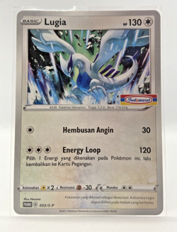 Special Pokemon TCG Indonesia Lugia Promo 053/S-P Indomaret Stamp Near Mint - Image 1