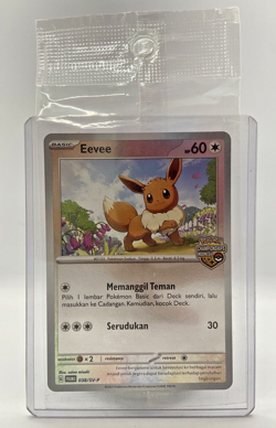 Special Pokemon Indonesia Eevee Special Promo Championships 038/SV-P SEALED - Image 1