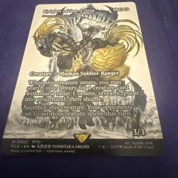 Final Fantasy MTG Knights of San D'Oria Ranger-Captain of EOS Showcase Edition - Image 3