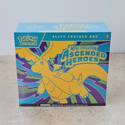 Pokemon Ascended Heroes Elite Trainer Box (ETB) Brand New Sealed - Image 1