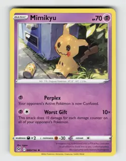 Mimikyu 080/196 Rare Lost Origin Pokemon 2022 Near Mint - Image 1