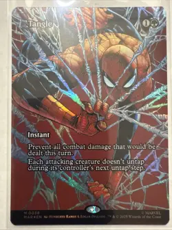 MTG Tangle 0038 Foil (Borderless) Marvel Eternal Legal NM MAR - Image 1