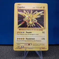 Pokemon TCG Zapdos 42/108 XY Evolutions Holo Rare Card NM - Image 1